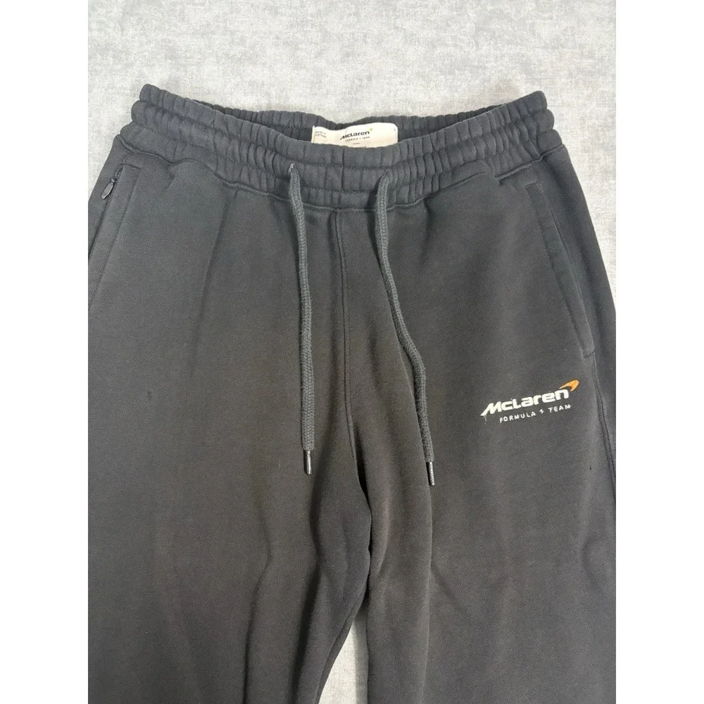 Hollister McLaren Formula 1 Team Sweatpants Mens XS Black F1 Racing Joggers